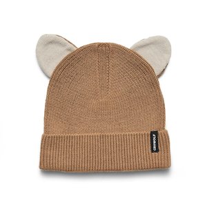 Hats: Crywolf Wolf Ears Beanie Tan
