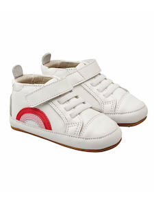 Sneaker Casual: Old Soles Sunny Bub - White Rainbow (#0069R)