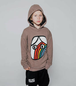 Nununu World: Rainbow Dude Patch Hoodie