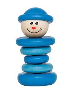 Hape Little Friend Rattle Blue