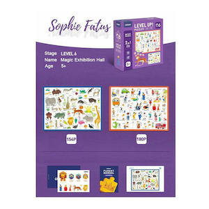 Education Toys: Mideer Artists Puzzles | Level 6 Sophie Fatus | Ages 5+ | Includes 2 bags