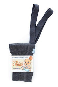 Silly Silas Footless Dark Grey Blend