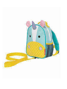 Skip Hop Zoo Mini Backpack With Reins - Unicorn