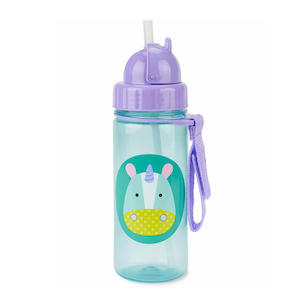 Skip Hop 390ml Zoo Straw Bottle - Unicorn