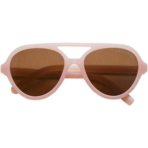 Grech & Co Aviator Sunglasses - Junior - Coral Rouge