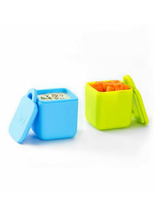 Omiedip - Silicone Dip Container 2 pack - Blue and Lime