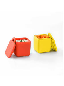 Omiedip - Silicone Dip Container 2 pack - Red and Yellow