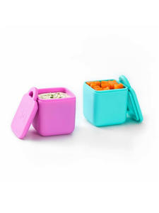 Omiedip - Silicone Dip Container 2 pack - Pink and Teal