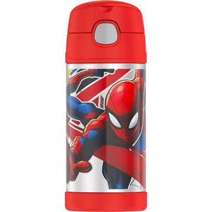 Thermos FUNtainer Stainless Steel Drink Bottle Spider-Man 355ml