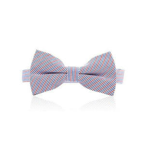 Milk & Soda Prinstripe Bow Tie