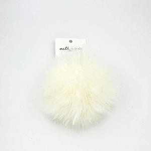 MILK & SODA EMILIE KEYRING WHITE