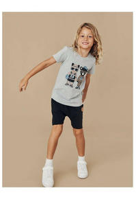 Huxbaby Black Slouch Short