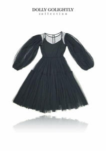 Dolly: Dolly Golightly Tea Tutu Dress Black