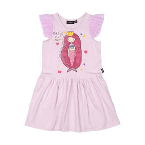 Rock Your Kid Mermaid Dreams Drop Waist Dress