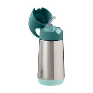 b.box 350ml insulated drink bottle - emerald forest