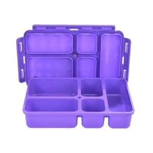 Go Green Food Box - Purple Large Bento Lunch Box