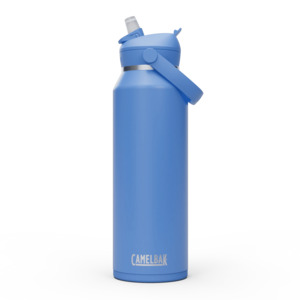 Camelbak Thrive Flip Straw 600ml Bottle, Insulated Stainless Steel - Sky Blue