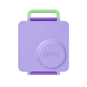 OmieBox V2 Bento Box for Kids - Insulated Bento Lunch Box - Lilac Purple