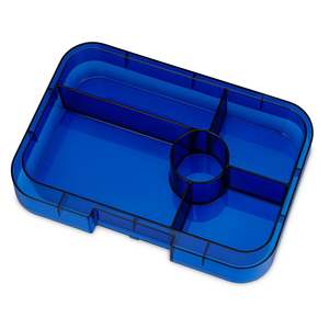 Yumbox: Yumbox Tapas Tray Insert - Clear 5C Navy