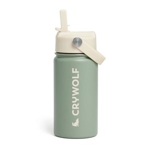 Kids Water Bottles: Crywolf Drink Bottle Sage