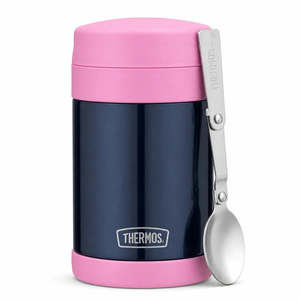 Thermos FUNtainer 470mL Food Jar – Denim Blue/Pink