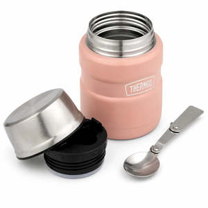 Thermos Stainless King 470ml Food Jar - Rose Pink