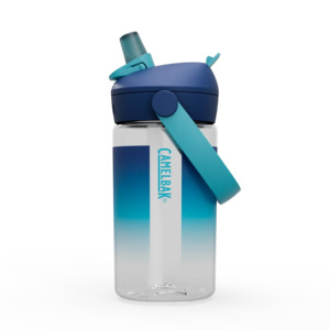 Kids Water Bottles: CamelBak Thrive Kids Flip Straw Water Bottle 400ml - Blue Haze