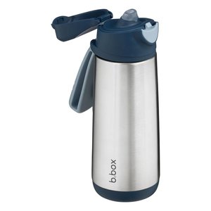 b.box 500mL insulated sport spout bottle - midnight