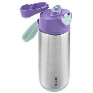 b.box 500mL insulated sport spout bottle - lilac pop
