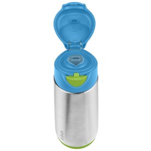 b.box 500mL insulated sport spout bottle - ocean breeze