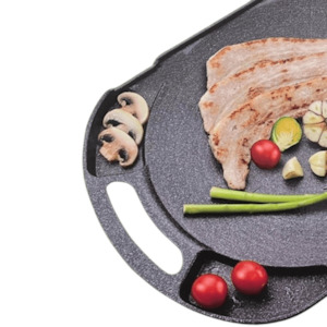 Lacena Plus Rectangle Griddle 44cm - HY Shopping NZ Korean Supermarket Christchurch
