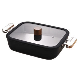 Products: Fort IH Pot Rectangle Low 22 28cm - HY Shopping NZ Korean Supermarket Christchurch