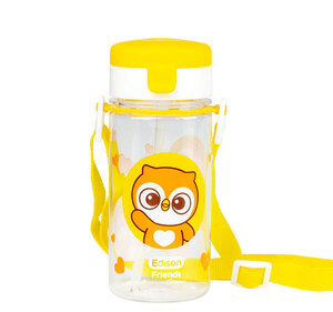 Edison No-Spill Tritan Straw Cup – Yellow Owl - HY Shopping NZ Korean Supermar&hellip;