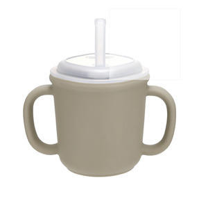 Products: Edison Silicone Straw Cup – Beige - HY Shopping NZ Korean Supermarket Christchurch