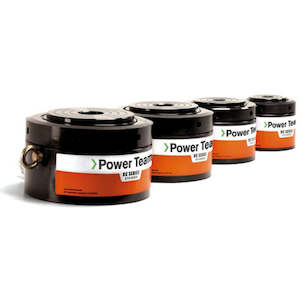 Hydraulic Cylinders 1: Powerteam SPX Pancake Single Acting Lock Nut Cylinders