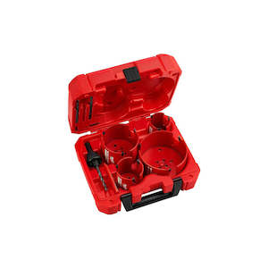 Accessories: Milwaukee 49-56-9285 Big Hawg Carbide Teeth Plumbers Hole Saw Kit 8PC