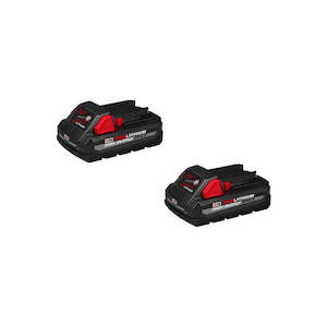 Milwaukee M18 Batteries: Milwaukee 48-11-1835 M18 High Output 3amp Slim Line Battery 2 Pack
