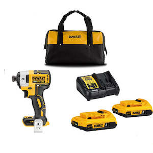 #DeWalt Impact Driver Kit 3-Speed 18/20V Max XR Brushless DCF887 -2Ah