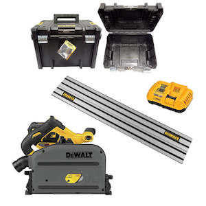 #DeWalt Track Saw 6 1/2" with T STACK Box + Track Kit 54/60V Max DCS520