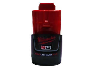 Milwaukee 2.0Ah Battery Compact M12 REDLITHIUM 48-11-2420