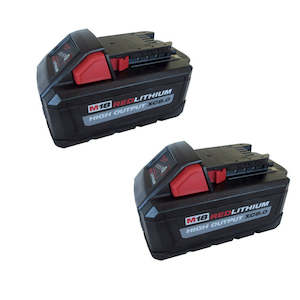 Milwaukee 8.0Ah Battery HIGH OUTPUT Lithium-Ion XC 48-11-1880 M18 -2 Pack