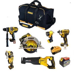 #DeWalt Combo 6 Piece Brushless Kit Flex Volt Advantage -Multi Tool