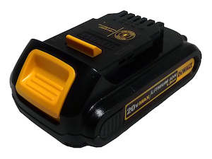 Batteries: DeWalt 1.5Ah Lithium-ion Battery DCB201 18/20V Max