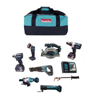 Makita: Makita Combo 7 Piece Kit PREMIUM 18V