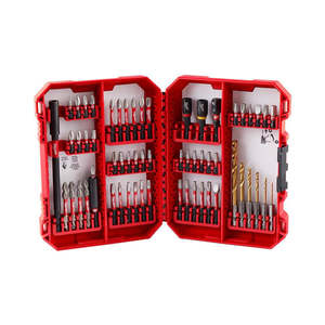 Milwaukee Impact Duty Drill & Drive Set 60PC SHOCKWAVE 48-32-4097