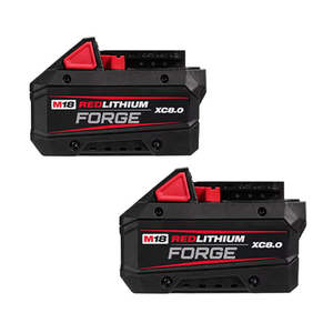*Milwaukee Battery 8.0Ah M18 REDLITHIUM FORGE -2 Pack