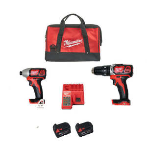 Milwaukee 2607/2656-20 M18 Li-Ion Twin Kit