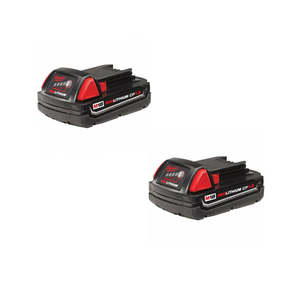 Milwaukee 1.5Ah Battery M18 48-11-1815 -2 Pack