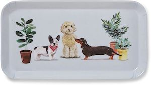 Trays: Curious Dogs Small Tray
