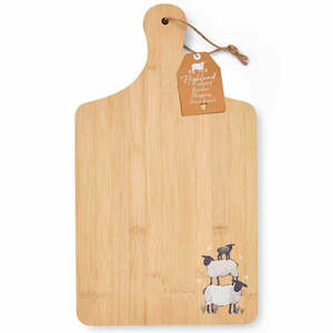 Trays: Highland Sheep Bamboo Paddle Board